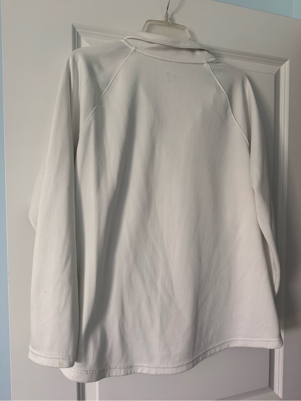🍓6/$15🍓 White Avia Quilted Quarter Zip - Picture 7 of 7